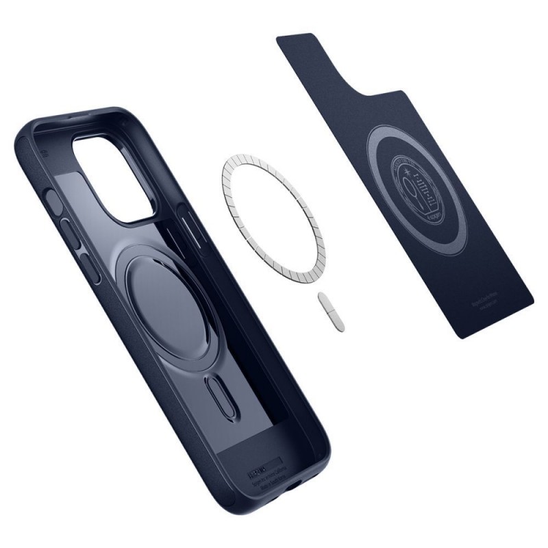 Spigen Чохол для Apple Iphone 14 Pro Max Mag Armor MagFit, Navy Blue