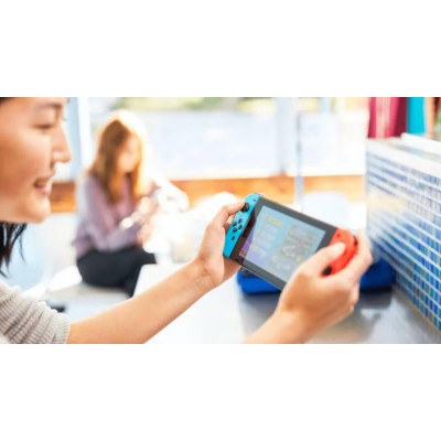 Nintendo Ігрова консоль Switch OLED (неоновий червоний/неоновий синій)