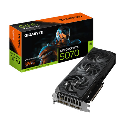 Gigabyte Відеокарта GeForce RTX 5070 12GB GDDR7 WINDFORCE OC