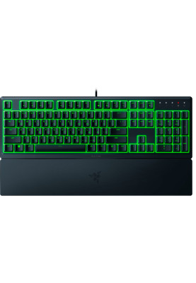 Razer Клавіатура мембранна Ornata V3 X 104key, USB-A, EN/UK, RGB, чорний