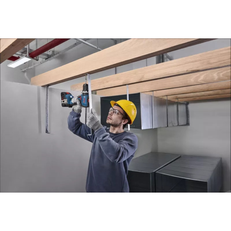 Bosch Шурупокрут-дриль акумуляторний GSB 18V-65 18В 31·65Нм 0-2100об·хв кейс 1.12кг
