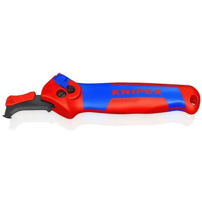 Milwaukee Ніж монтерський KNIPEX, вигнуте лезо, до 7мм, 0.065кг