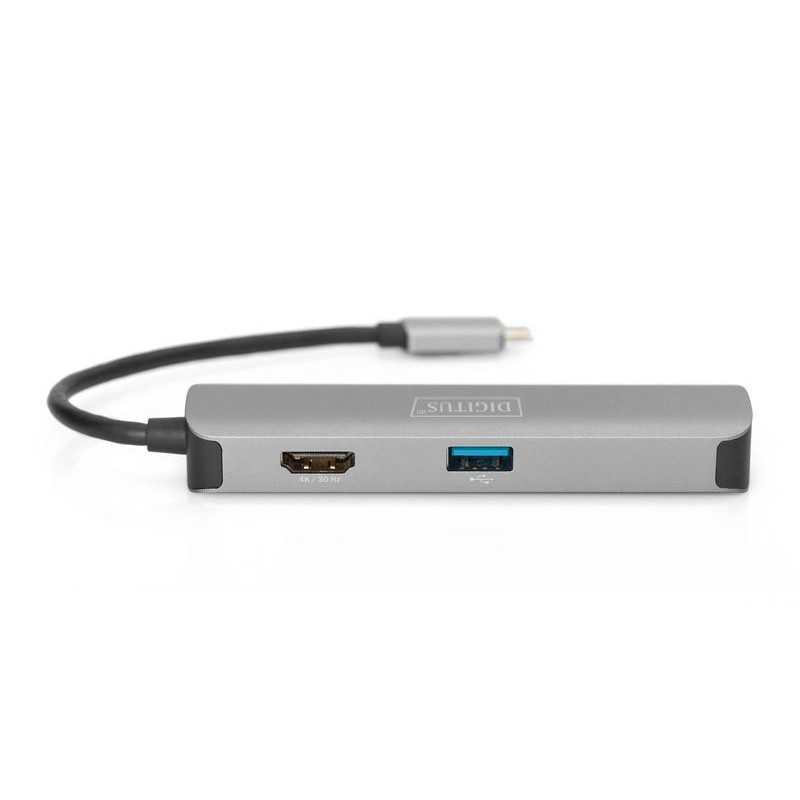 Digitus Док-станція Travel USB-C, 5 Port