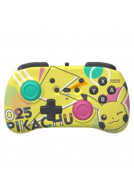 Hori Геймпад провідний Horipad Mini (Pikachu Pop) для Nintendo Switch, Yellow