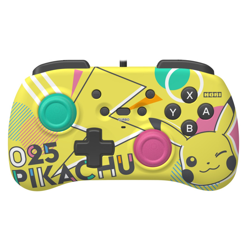 Hori Геймпад провідний Horipad Mini (Pikachu Pop) для Nintendo Switch, Yellow