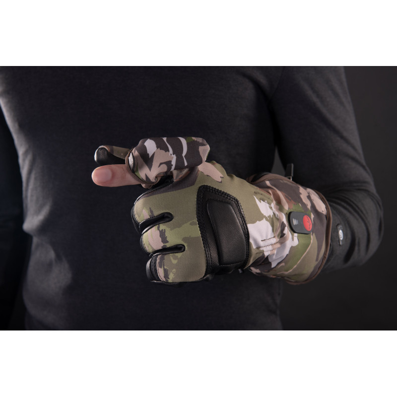 2E Tactical Рукавиці з підігрівом Hunter Camo, розмір XXL