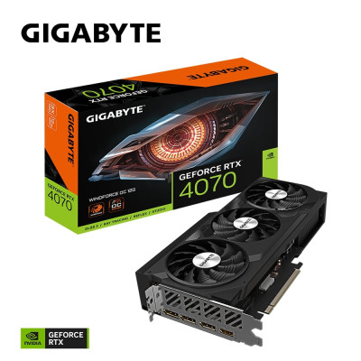 Gigabyte Відеокарта GeForce RTX 4070 12GB GDDR6X OC