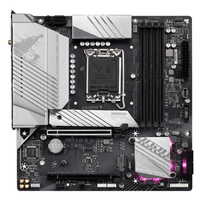 Gigabyte Материнська плата B760 AORUS ELITE AX s1700 B760 4xDDR5 M.2 HDMI DP mATX