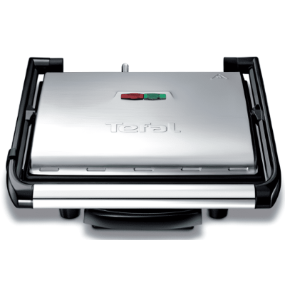 Tefal Гриль прижимний PaniniGrill 2000Вт, темп. режимів-1, метал