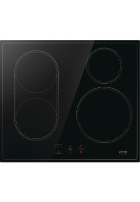 Gorenje Варильна поверхня індукційна, 60см, PowerBoost, TouchControl, поєднання конфорок, чорний