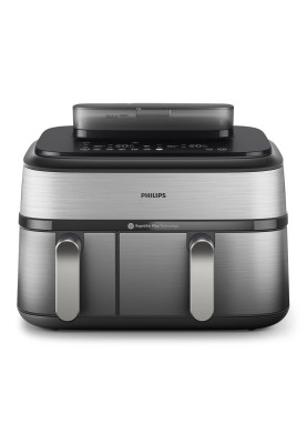 Philips Мультипіч Ovi Dual Steam 2750Вт, чаша-3+6л, сенсорне управл., 12 авто. программ, пластик/метал