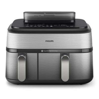 Philips Мультипіч Ovi Dual Steam 2750Вт, чаша-3+6л, сенсорне кер., 12 авто. програм, пластик/метал