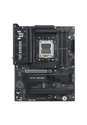 ASUS Материнська плата TUF GAMING X870E-PLUS WIFI7 sAM5 X870E 4xDDR5 M.2 HDMI WiFi BT ATX