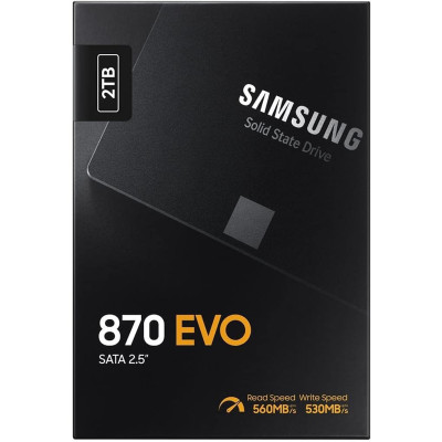 Samsung Накопичувач SSD 2.5" 2TB SATA 870EVO