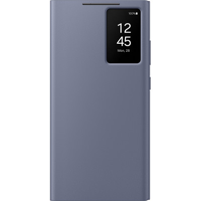 Samsung Чохол для Galaxy S24 Ultra (S928), Smart View Wallet Case, фіолетовий