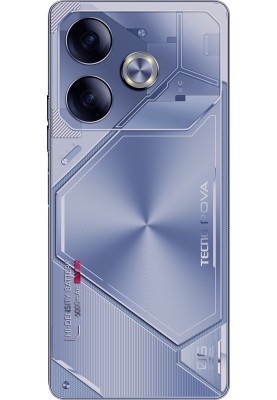 TECNO Смартфон POVA 6 (LI7) 6.78" 12/256ГБ, 2SIM, 6000мА рік, Interstellar Blue