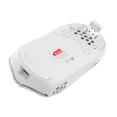 Trust Миша GXT 929 Helox, WL/USB-A, білий