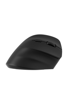 2E Миша MF325 Silent, WL/BT, вертикальна, чорний