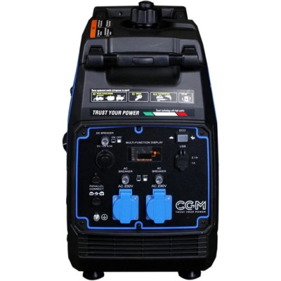 EnerSol Генератор бензиновий інверторний CGM_3300I 230В 3.2/3.5кВт ручний стартер 32.5кг EnerSol Генератор бензиновий інверторний CGM_3300I 230В 3.2/3.5кВт ручний стартер 32.5кг