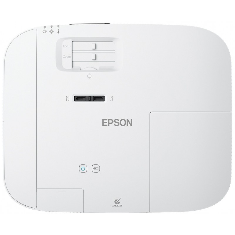 Epson Проєктор домашнього кінотеатру EH-TW6150 UHD, 2800 lm, 1.32-2.15