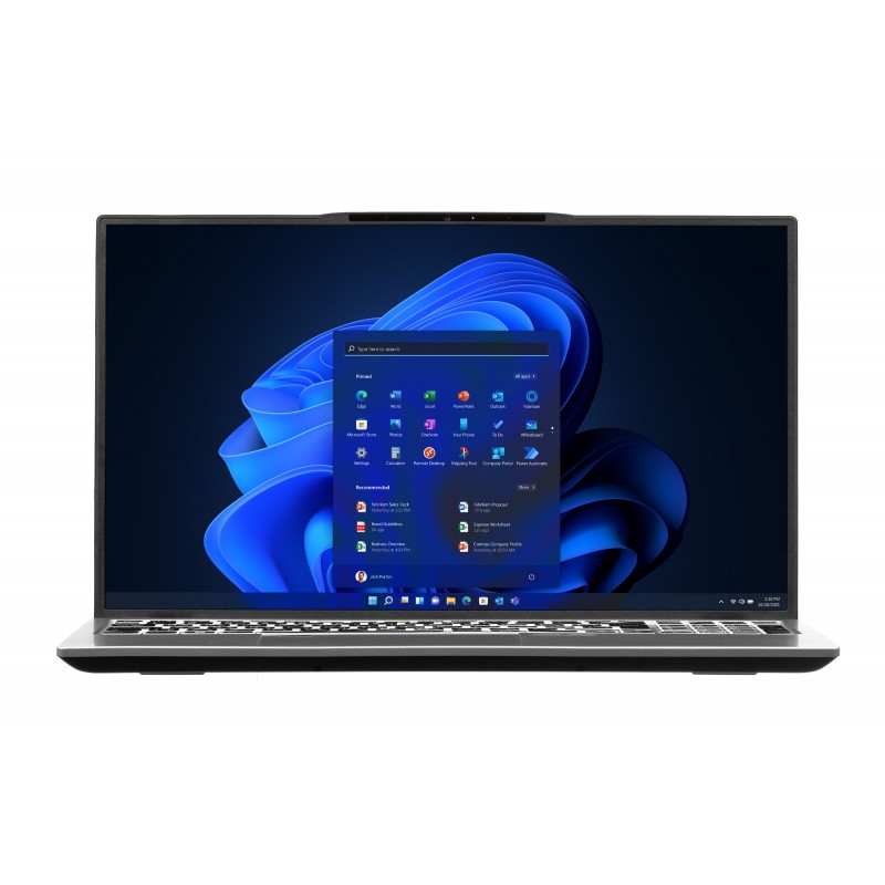 2E Ноутбук Complex Pro 15 15.6" FHD IPS AG, Intel i7-1260P, 32GB, F1024GB, UMA, Win11P, сріблястий
