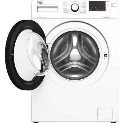 Beko Пральна машина фронтальна, 6кг, 1000, A+++, 45см, дисплей, інвертор, білий