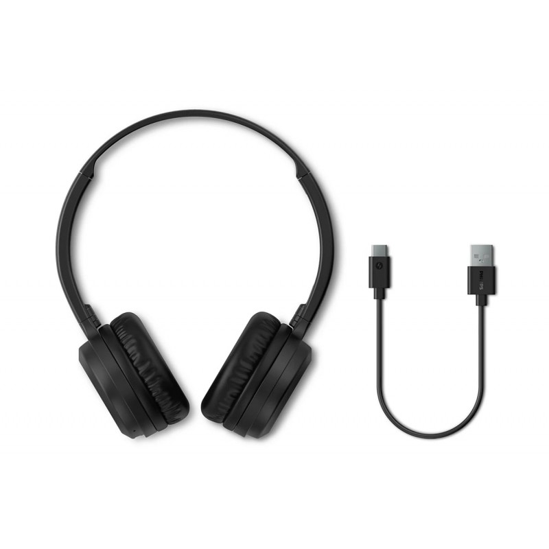 Philips Навушники On-ear TAH1108 BT 5.2, SBC, Wireless, Mic, Чорний