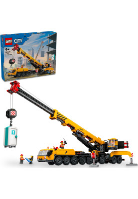 LEGO Конструктор City Жовтий пересувний будівельний кран