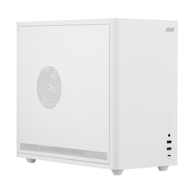 2E Корпус 2E Credo Metal V350W без БР, 1xUSB3.0, 1х USB 2.0, 1xUSB Type-C, 3x120мм ARGB, VGA 350мм, LCS ready, контролер з пультом, mATX, білий