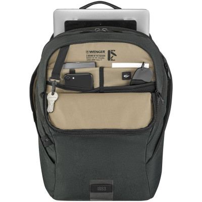 Wenger Рюкзак для ноутбука, MX ECO Light 16", антрацит