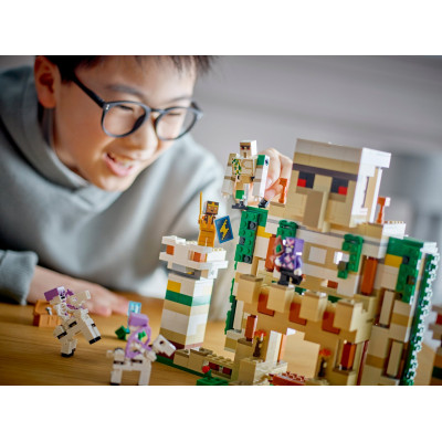 LEGO Конструктор Minecraft Фортеця Залізний голем