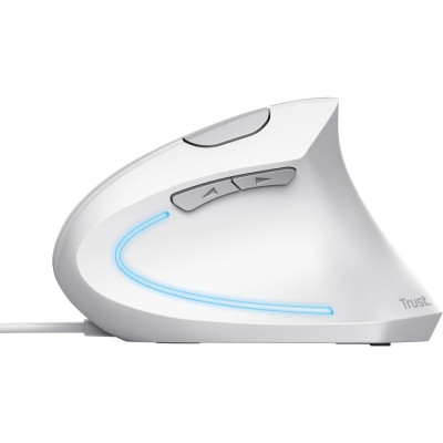 Trust Миша Verto Ergonomic, USB-A, Білий