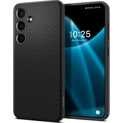 Spigen Чохол для Samsung Galaxy S24+, Liquid Air, Matte Black