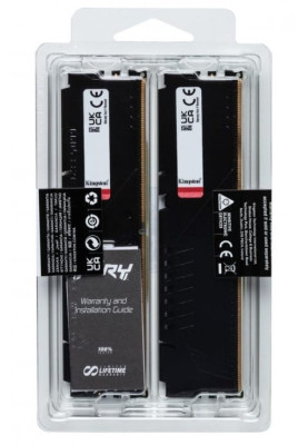 Kingston Пам'ять ПК Kingston DDR5 16GB KIT (8GBx2) 5600 FURY Beast Black EXPO