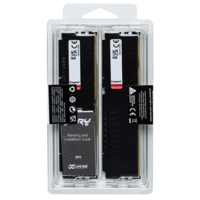 Kingston Пам'ять ПК Kingston DDR5 16GB KIT (8GBx2) 5600 FURY Beast Black EXPO