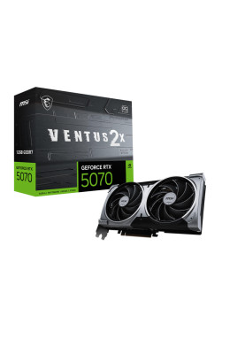 MSI Відеокарта GeForce RTX 5070 12GB GDDR7 VENTUS 2X OC