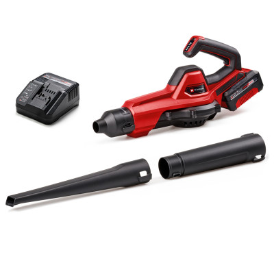Einhell Повітродув універсальний акумуляторний GE-UB 18/250 Li E 1x4.0Ah, PXC, 18В, акумулятор 4 Аг, 15000 об/хв, 230 км/рік, 120 м3/рік, 1.78 кг