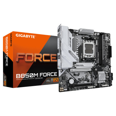 Gigabyte Материнська плата B850M FORCE sAM5 B850 2xDDR5 M.2 HDMI DP mATX