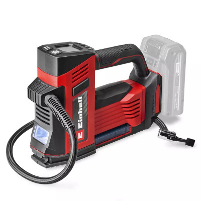 Einhell Компресор повітряний акумуляторний CE-CC 18/23 D Li - Solo, 18В, до 12л/хв, 11бар, 1.16кг без АКБ та ЗП