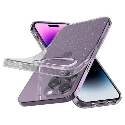 Spigen Чохол для Apple iPhone 14 Pro Liquid Crystal Glitter, Rose Quartz