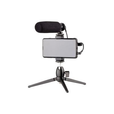 2E Мікрофон з триподом для мобільних пристроїв 2Е MM011 Vlog KIT, 3.5mm