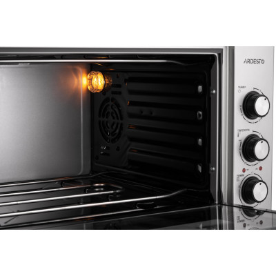 ARDESTO Електрична міні-піч MEO-S45GG - 1600Вт/45 л./таймер/сіра