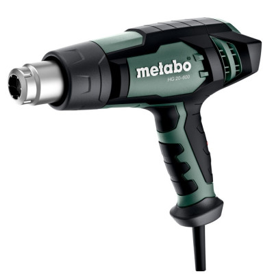 Metabo Фен будівельний HGE 23-650 LCD, 2300Вт, 80-650 градусів, 150/500л/мин, 0.7кг