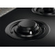 Electrolux Варильна поверхня газова на склі, 80см, чугун, електрон. керування, Hob2Hood, чорний