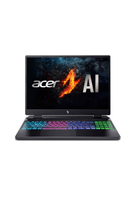 Acer Ноутбук Nitro 16 AN16-42 16" WUXGA IPS, AMD R7-8845HS, 16GB, F512GB, NVD4060-8, Lin, чорний
