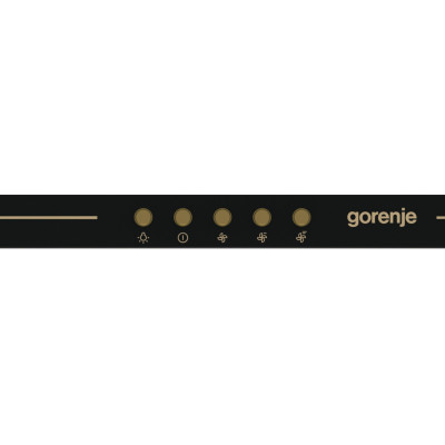 Gorenje Витяжка купольна, 60см, 650м3ч, чорний