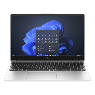 HP Ноутбук HP 250R-G10 15.6" FHD IPS, Intel 3-100U, 16GB, F512GB, UMA, Win11P, сріблястий