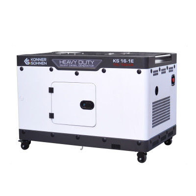 Könner & Söhnen Генератор дизельний KS 16-1E 230В 16/15кВт АВР(ATS) електростартер 360кг