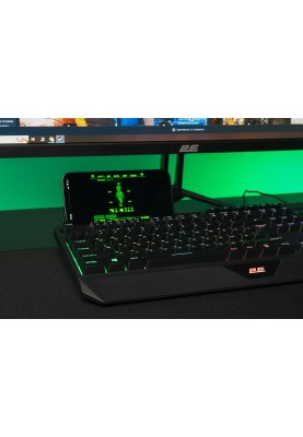 2E Gaming Клавіатура KG315 RGB USB Black Ukr