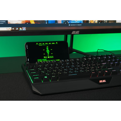 2E Gaming Клавіатура KG315 RGB USB Black Ukr